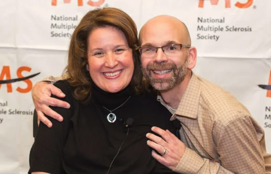 Jennifer and Dan Digmann at National MS Society event in 2016