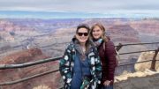 Melissa Cook & Phoenix Rose enjoy the views at the Grand Canyon - March 9, 2023